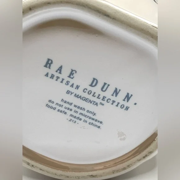 Rae Dunn by Magenta BUNNY KISSES Pearl Coffee Mug NWOT - Picture 7 of 7